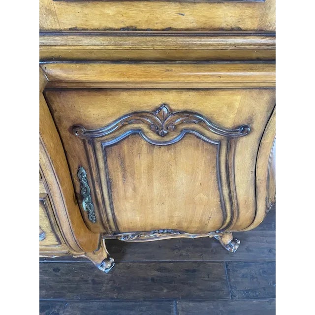 Contemporary Vintage Century Furniture China Cabinet For Sale - Image 3 of 9