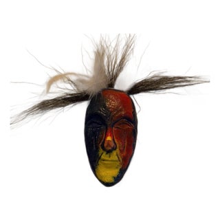 Vintage Kosta Boda Glass Wall Mask by Kjell Engman 1980s For Sale