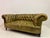Olive Antique Chesterfield Sofa in Patinated Leather, 1890s For Sale - Image 8 of 16