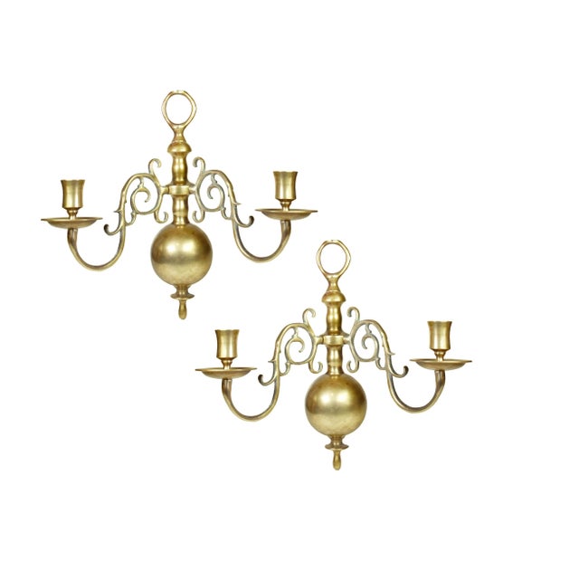These wall sconces adds elegant character as it brightens your space. They are perfect for any home decor. Solid brass Set...