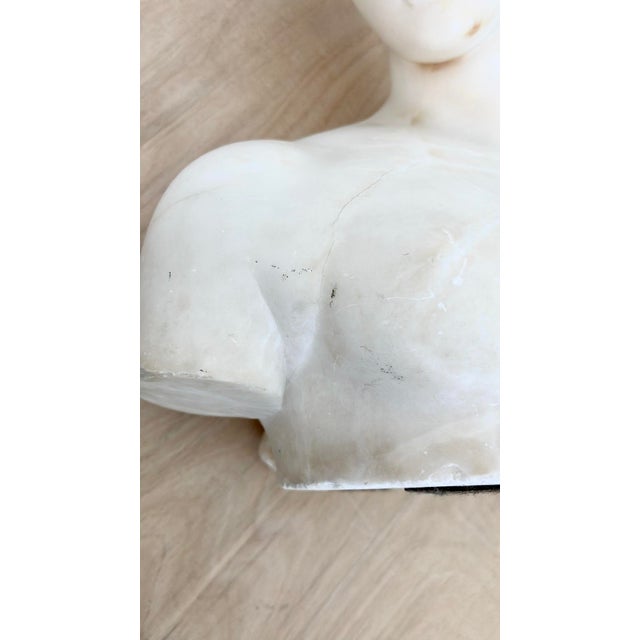 Grand Tour Italian Carved Marble Psyche of Capua Torso Sculpture, 1800s For Sale - Image 11 of 12