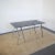 Mid-Century Modern Chromed Steel Desk with Crystal Top, 1970s For Sale - Image 3 of 8