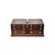 Brown Oriental Brown Mother of Pearl Motif Rectangular Drawers Chest Box For Sale - Image 8 of 10