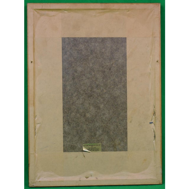 Art Sz: 9 7/8"H x 6"W Frame Sz: 15 3/8"H x 11 1/4"W Cambridgeshire Liverpool Cup Prince Edward Derby Gold Cup