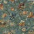 House of Hackney Gaia Wallpaper - Prussian Blue For Sale