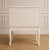 Vintage French Provincial Inlaid Secretary Desk-White Painted Finish- Drop-Front Writing Desk For Sale - Image 6 of 6