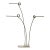 Contemporary Abstract Metal Sculpture Adjustable For Sale