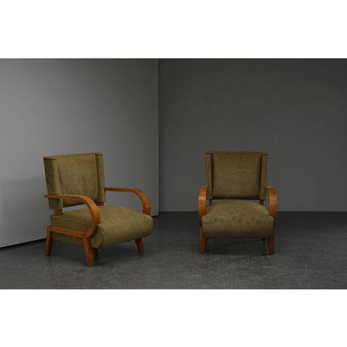 Art Deco Armchairs, 1930s, Set of 2 For Sale - Image 12 of 18