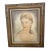 Vintage Hollywood Regency Art Decco Portrait of a Woman Acrylic Painting by Toni Trevoire For Sale
