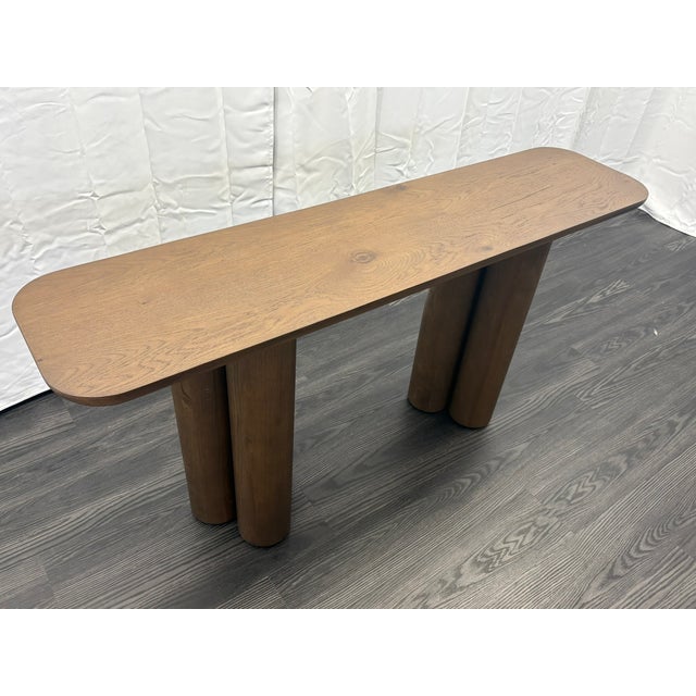Rh Oslo Cylinder Console Table — 60" For Sale - Image 18 of 18
