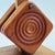 Mid 20th Century Mid Century Teak Hanging Coaster Set - Set of 6 Coasters With Holder - 1970s For Sale - Image 5 of 14