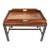 Late 19th Century Antique English Mahogany Butler’s Tray Top Table For Sale