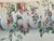 1960s 1960s Custom Made King Headboard + 2 Pillows Floral Chintz For Sale - Image 5 of 8