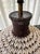 South Pacific Cowrie Shell Encrusted Table Lamps Ikat Style Shades - A Pair For Sale - Image 11 of 12