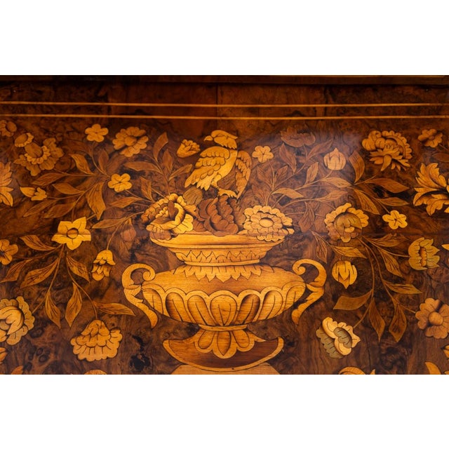 Antique Marquetry Dressing Table, Spain, 1700s For Sale - Image 6 of 15
