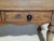 Wood Antique Pine Harvest / Console Table With Three Drawers From England For Sale - Image 7 of 18