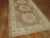 Textile Vintage Soft Red Turkish Oushak Gallery Size Rug - 5' x 13'1" For Sale - Image 7 of 12