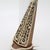 Silver Vintage Italian Harp Figurine in Wood and Silver 800 by Sacchetti, 1980s For Sale - Image 8 of 12