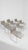 1970s Stackable Chrome Chairs with Ecru Bouclé Seats by Kazhide Takahama for Simon Gavina, 1970s, Set of 8 For Sale - Image 5 of 18