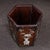 Traditional Huali Rosewood Hexagonal Brush Pot Inlaid With Mother-of-Pearl For Sale - Image 3 of 10