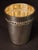 Vintage German 800 Silver Kiddush Cup Shot Glass Gold Wash Interior Gottlieb Kurz For Sale In Boston - Image 6 of 13
