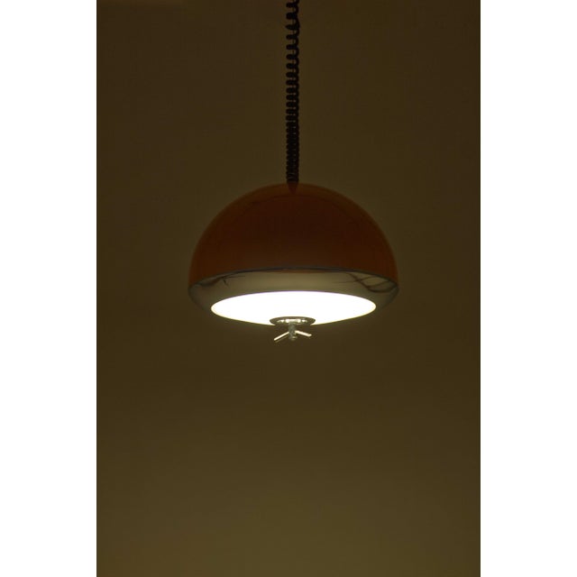 Metal Pendant Lamp from Lupela, Spain, 1970s For Sale - Image 7 of 11
