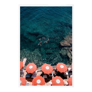 Bagno Marino Archi 1 by Natalie Obradovich in White Framed Paper, Large Art Print For Sale