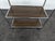 Rolling Wooden and Metal Serving Cart, 1970s For Sale - Image 4 of 7