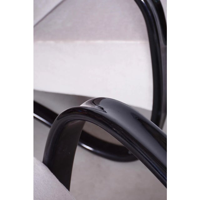 Set of Art Deco H-269 Armchairs attributed to Jindrich Halabala for Up Zavody, Beech, Czech, 1930s For Sale - Image 9 of 9