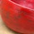 Large Red Lacquer Bowl with Textured Surface For Sale In New York - Image 6 of 9