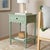 Bring subtle elegance and functionality into your home with the Haven One Top Drawer Accent Table in a beautiful sage...
