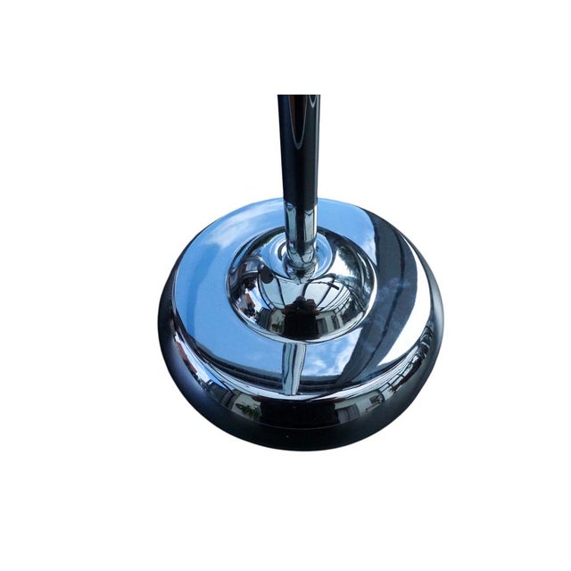 Mid-Century Modern Chrome Adjustable Desk Lamp by Yasuaki Sasamoto for Dulton Co., Japan, 1970s For Sale - Image 12 of 15