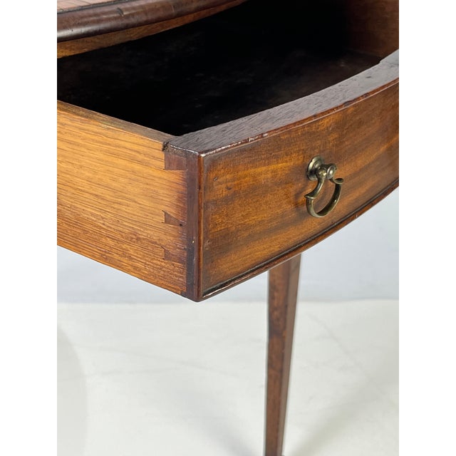 English Early 19th Century Period Georgian Mahogany Pembroke Table With Banded Edge For Sale - Image 3 of 18