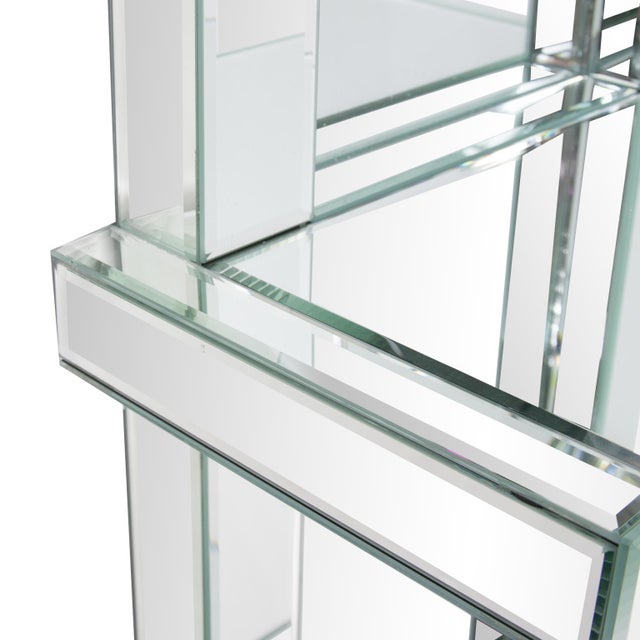 Kenneth Ludwig Chicago Trellis 3 shelf wall display For Sale - Image 4 of 6