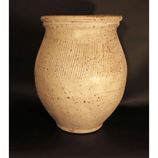 Early 20th Century Vintage American Pottery Pair of Terracotta Vases For Sale - Image 5 of 8