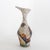 Large decorative Italian Modernist floor vase with colorful mosaic tile work.