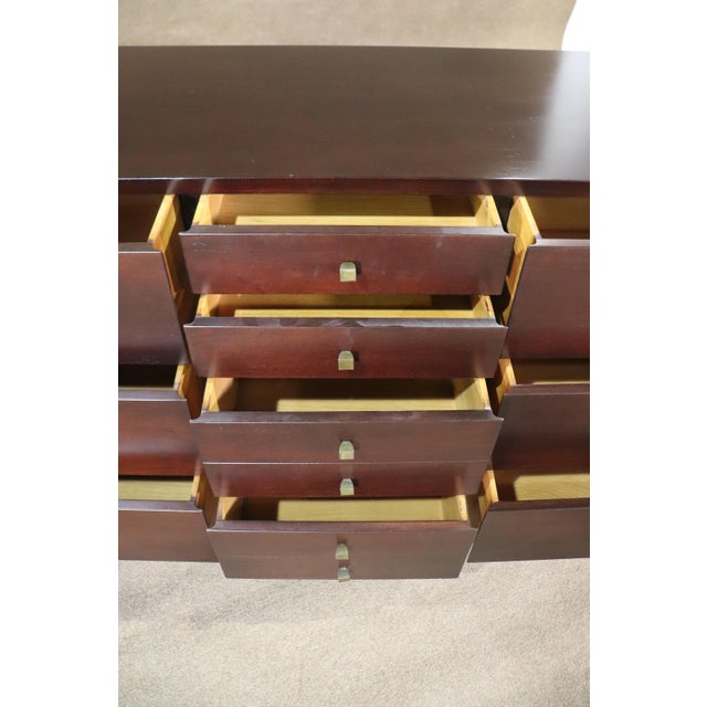 Wood Mid 20th Century John Stuart Mid-Century Dresser For Sale - Image 7 of 12