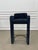 Indigo Blue Upholstered Bar Chair For Sale - Image 4 of 7