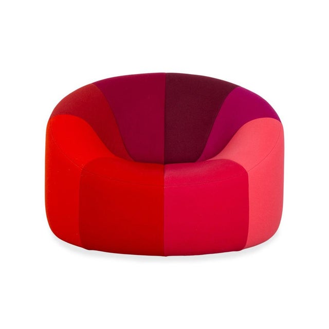 Pumpkin Fabric Chair in Red by Pierre Paulin for Ligne Roset For Sale - Image 10 of 14