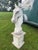 Hollywood Regency Vintage Hollywood Regency Concrete Horse Head Bust Sculpture Monumental Pedestal For Sale - Image 3 of 14