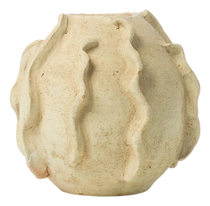 Unglazed Terracotta Sculptural Vase | One of a Kind
