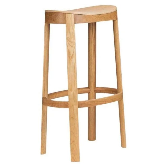 Not Yet Made - Made To Order Lammi Bar Stool in Natural Ash by Made by Choice For Sale - Image 5 of 5