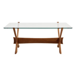 Condor Coffee Table in Teak by Fredrik Schriever-Albeln for Örebro Glas, 1960s For Sale