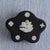 1970s Vintage Wedgwood Black Jasperware Star-Shaped Trinket Box For Sale - Image 5 of 12