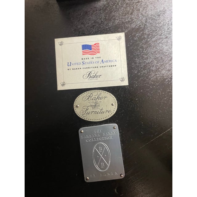 Baker Furniture Company Baker Barbara Barry Collection Mahogany Cocktail Table For Sale - Image 4 of 7