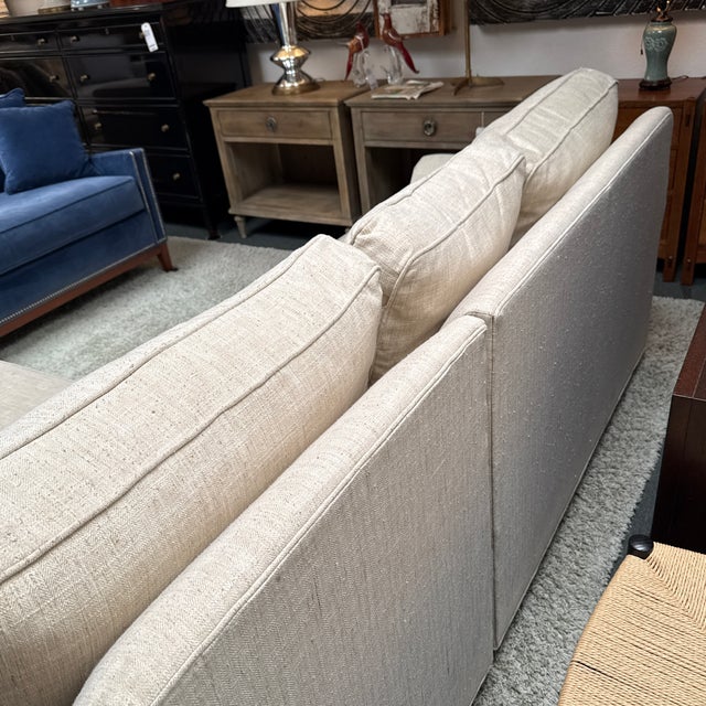 Ethan Allen Chaise Lounge Sectional For Sale In San Francisco - Image 6 of 12