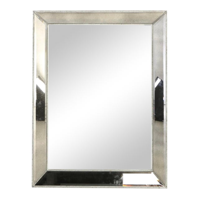 Zhong Shun Wood Art Co Silver Gilt Mirror Chairish