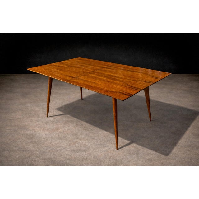 Dining Table in Caviuna, Ernesto Hauner for Mobilinea, 1950s For Sale In New York - Image 6 of 12