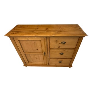 Farmhouse Buffet in Softwood For Sale