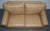 Latte Brown Leather Two Seater Sofa by Multiyork England For Sale - Image 10 of 18